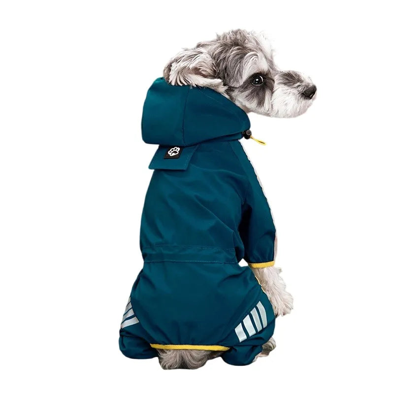 Capa de Chuva para Cachorros impermeável.