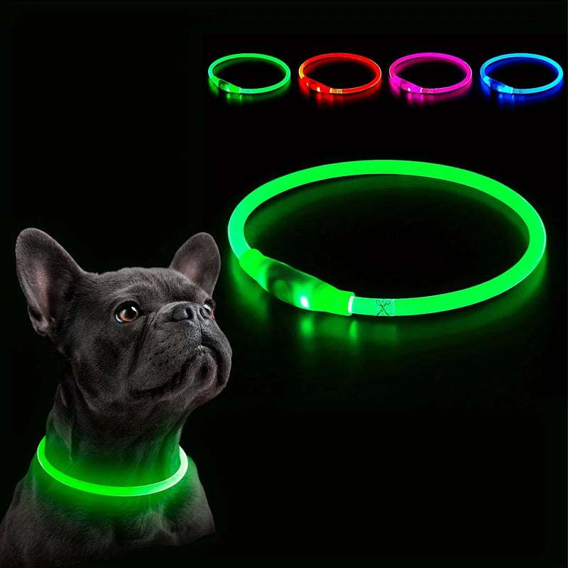 Coleira de Led para Cachorros.